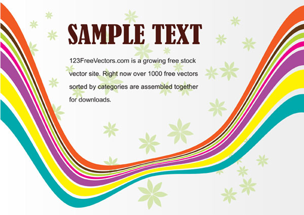 Vector Wave Background Vector Wave Background