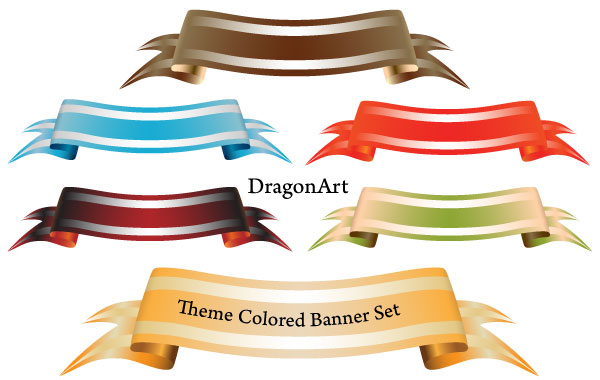Theme Colored Banner Download Free Vector Art Free Vectors