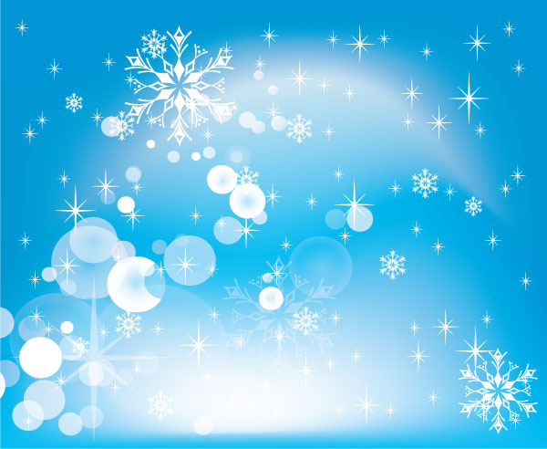 Winter Design Vector Background