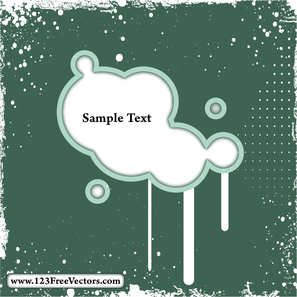 Vector Grunge Circle Frame Vector Grunge Circle Frame