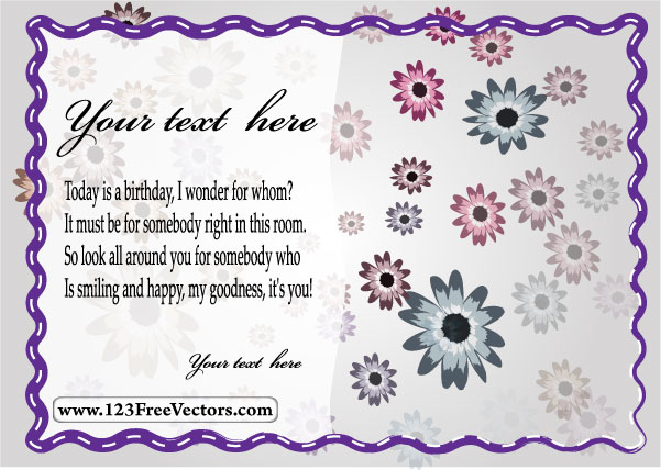 Vector Greeting Card Vector Greeting Card