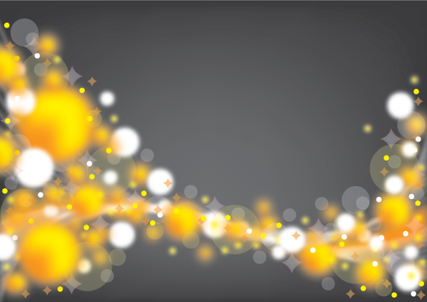 Yellow and White Bubbles Free Vector Background Yellow and White Bubbles Free Vector Background