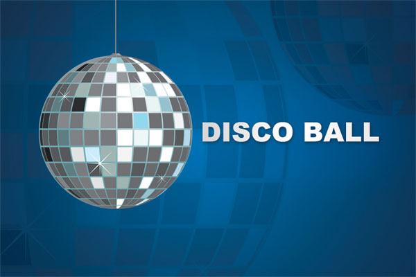 Vector Disco Ball Party Background Design Vector Disco Ball Party Background Design
