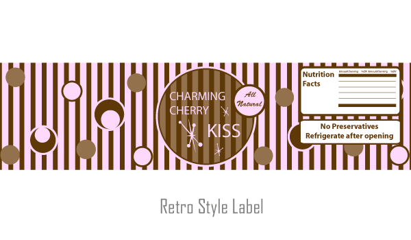 Vector Retro Style Label Vector Retro Style Label