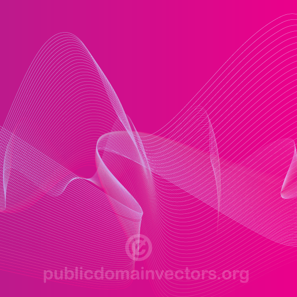 Pink Background Design with Flowing Lines Vector Graphics Pink Background Design with Flowing Lines Vector Graphics