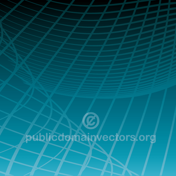 Vector Abstract Blue Background with Flowing Lines Vector Abstract Blue Background with Flowing Lines