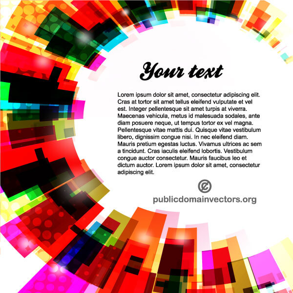 Colorful Background Template Vector Colorful Background Template Vector