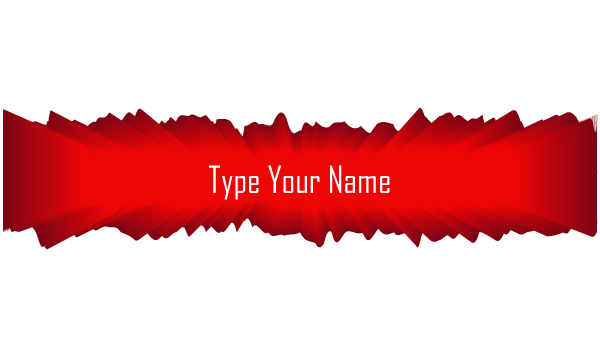 Name Board Vector Free