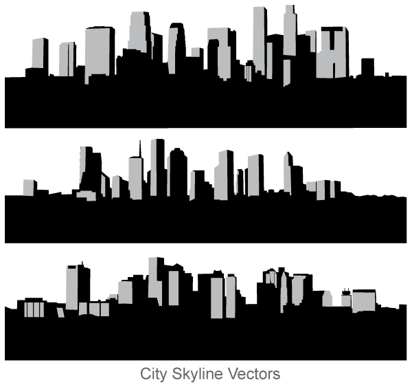 City Skyline Free Vector Art City Skyline Free Vector Art