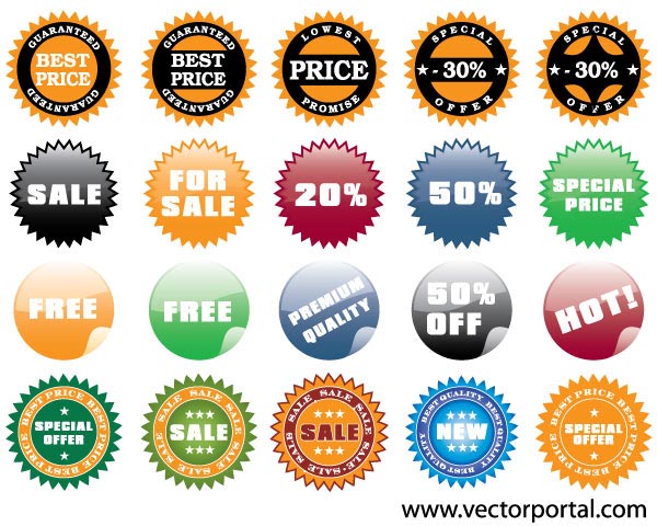 Vector Stickers Illustration Vector Stickers Illustration
