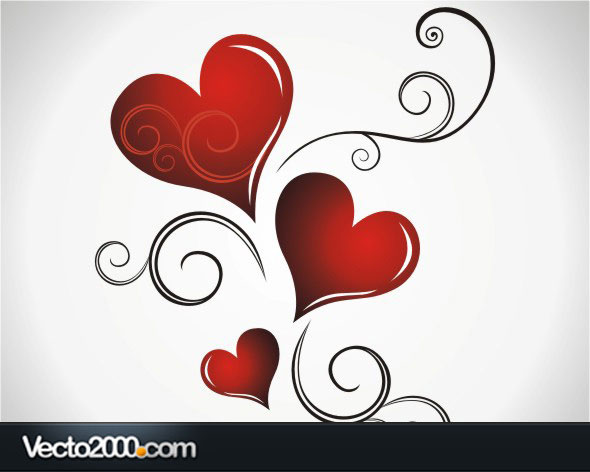 Valentines Day Background Vector