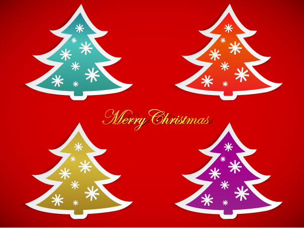 Christmas Tree Vector Graphics