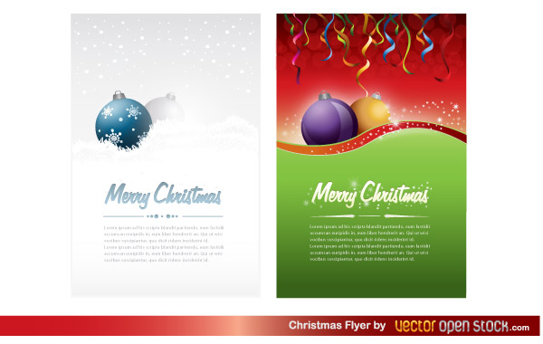 christmas flyer template free vector download free vector art christmas brochure template