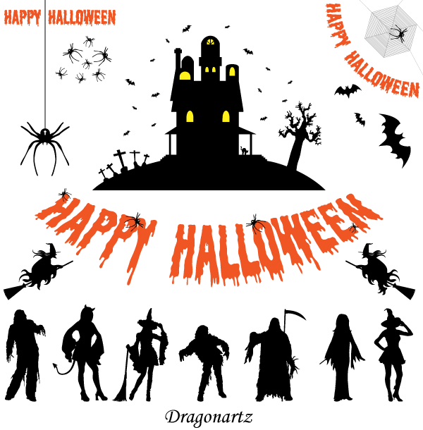free vector clipart halloween - photo #38