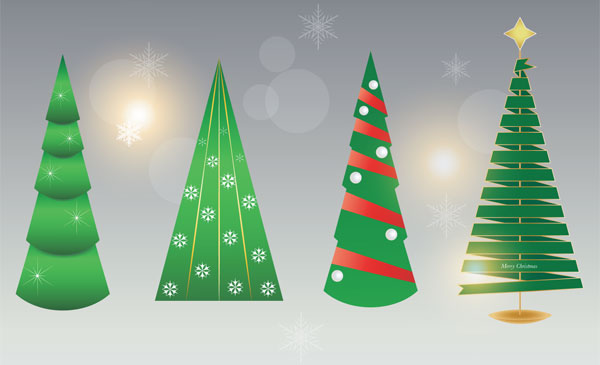 Vector Christmas Tree Image Vector Christmas Tree Image