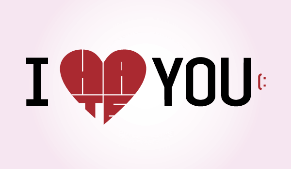 Valentine Lettering I Love You Vector