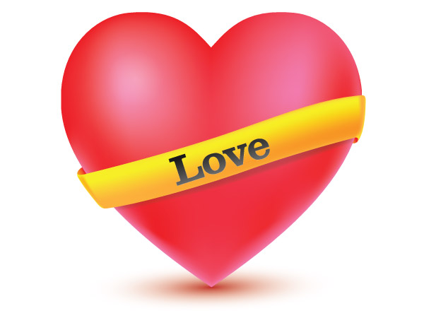 Love Heart Vector Free