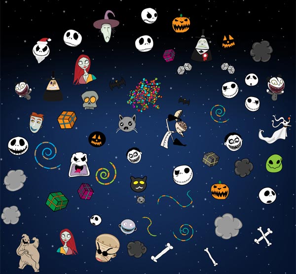 Nightmare Before Christmas Illustrator Pack