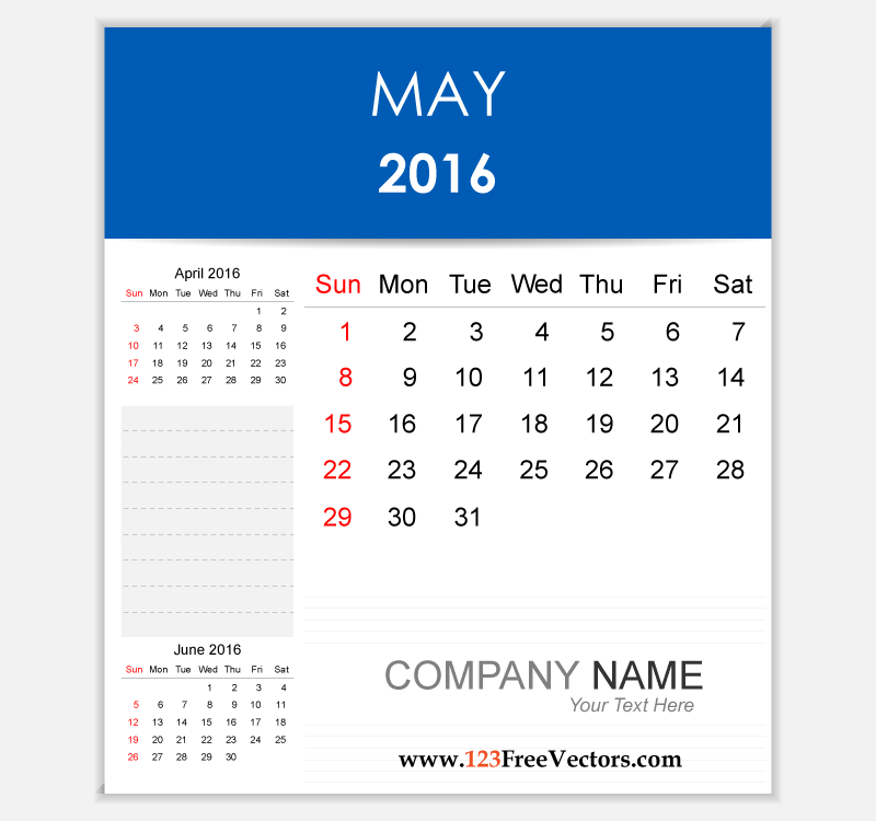Editable Calendar May 2016 Editable Calendar May 2016