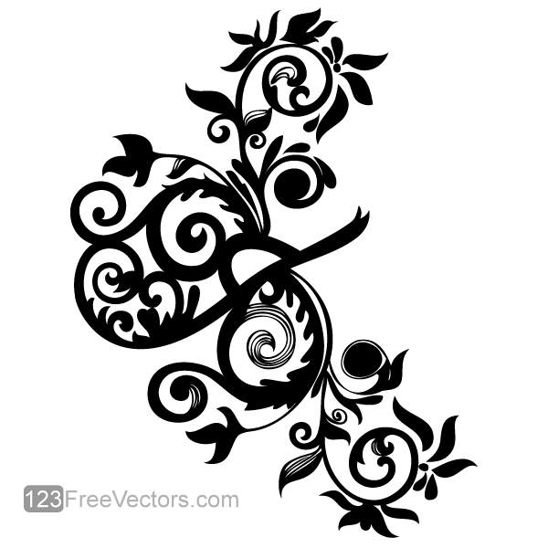 Free Free 299 Flower Swirl Svg SVG PNG EPS DXF File