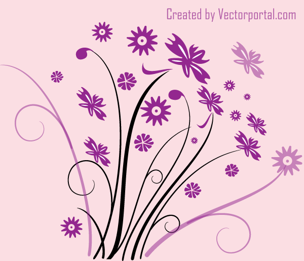 Vector Flourish Design Element Vector Flourish Design Element