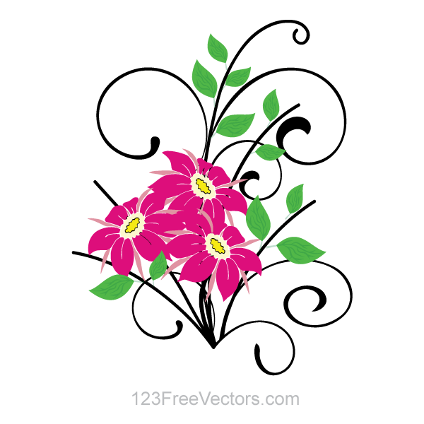 free clipart bouquet of flowers - photo #50