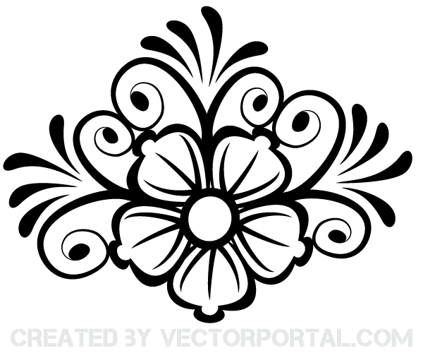 flower clipart vector free - photo #42