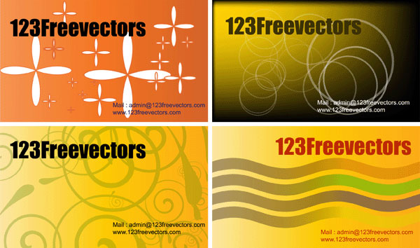 Free Vector Visiting Card Free Vector Visiting Card