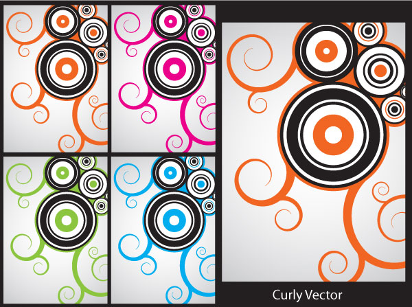 Curly Vector Curly Vector