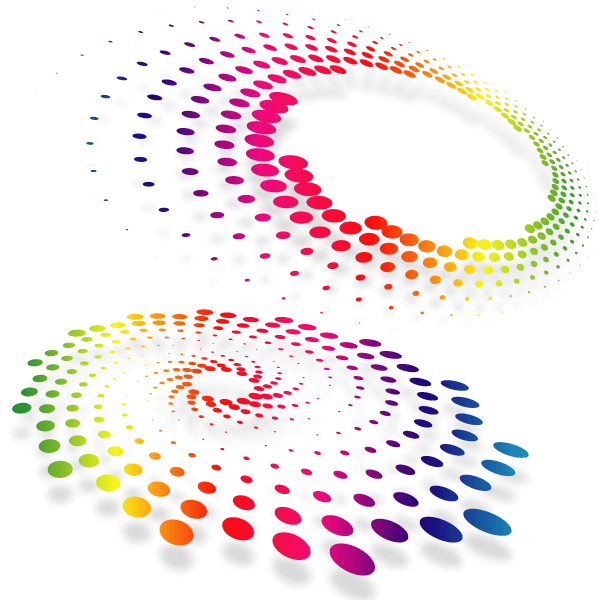 Abstract Dot Shape Free Vector