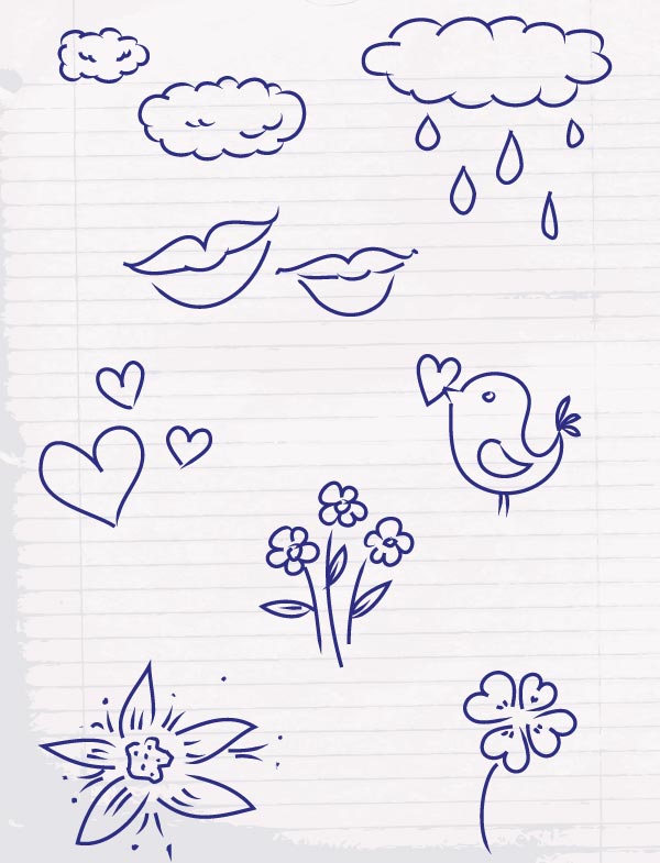 Download Vector Doodle Sketch Illustrator Pack | Download Free ...