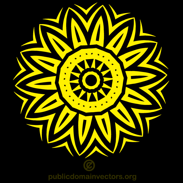 Vector Circle Tribal Tattoo Design Vector Circle Tribal Tattoo Design