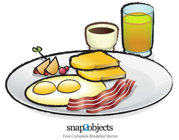 Free Breakfast Vector Free Breakfast Vector