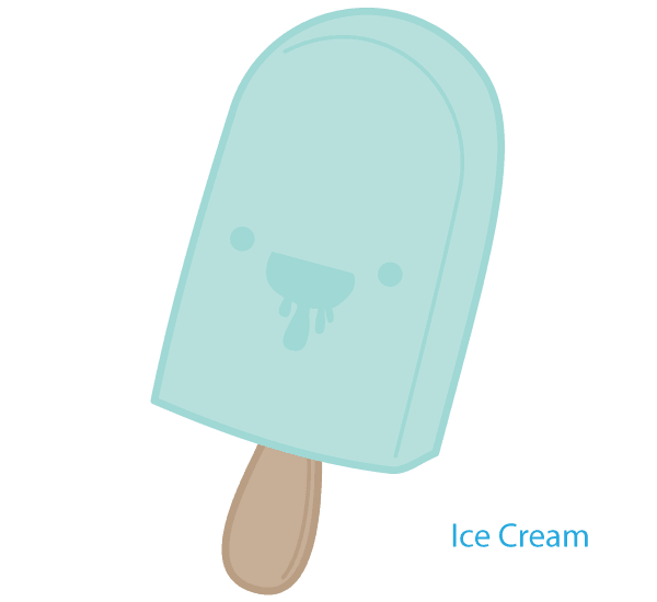 Vector Ice Cream Stick Bar