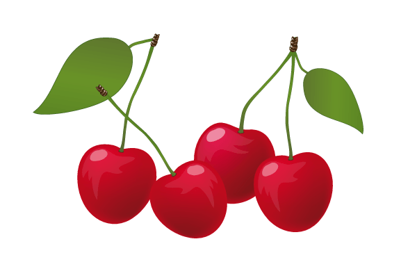 Download Vector Red Cherry Illustration | Download Free Vector Art ...
