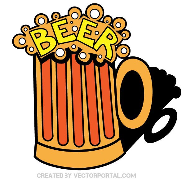 Beer Mug Vector Art