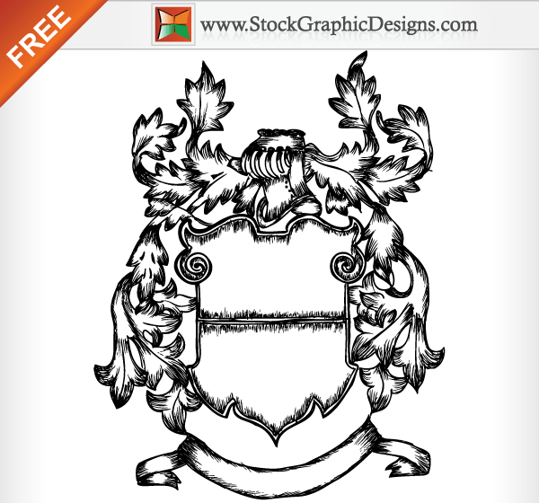 free heraldry vector clipart - photo #36