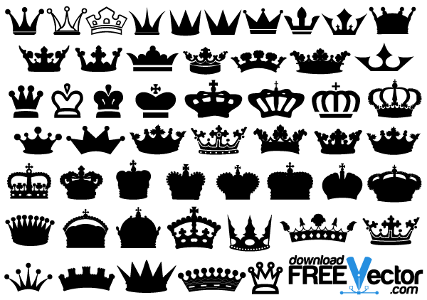 crown vector clip art free - photo #1