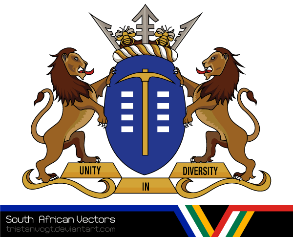 South African Vectors – Gauteng Coat of Arms South African Vectors – Gauteng Coat of Arms