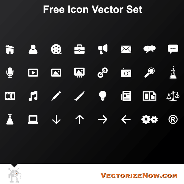 Free Icons Vector Set Free Icons Vector Set