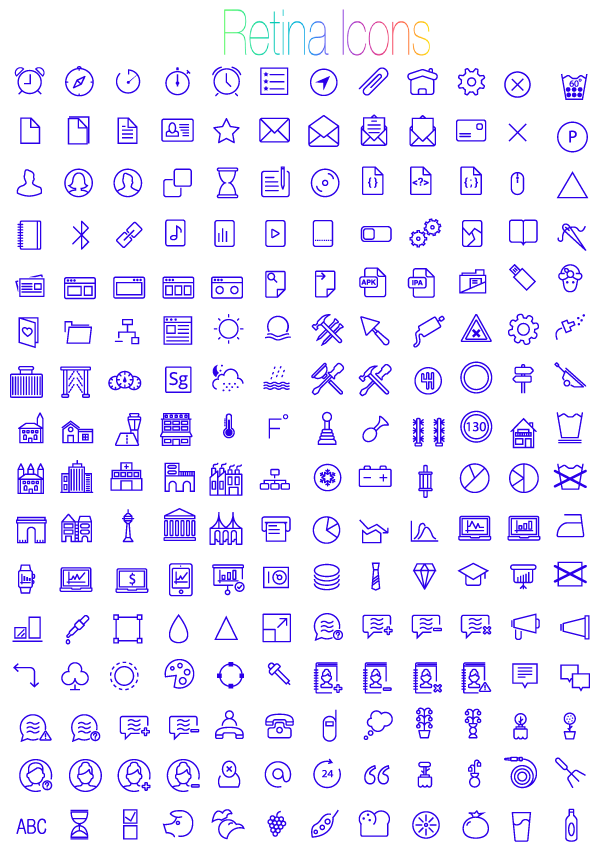 200 Free Vector Icons