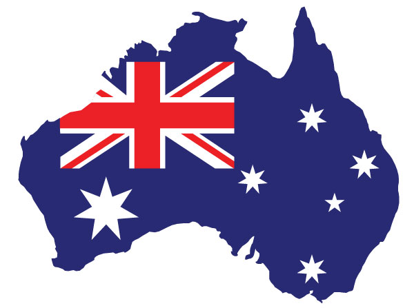 Australia Map Vector