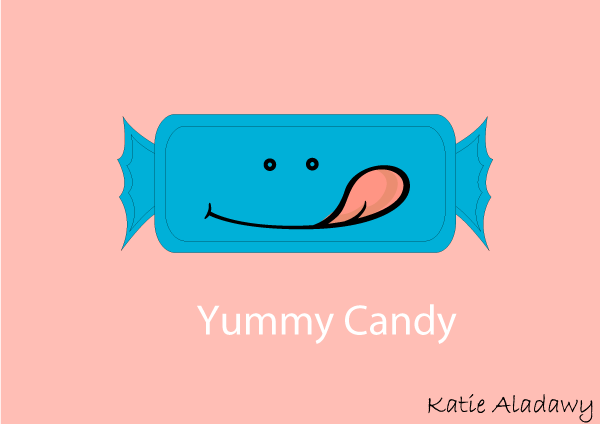 Yummy Candy Vector Illustration Yummy Candy Vector Illustration