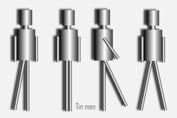 Tin Man Free Vector Illustration Tin Man Free Vector Illustration