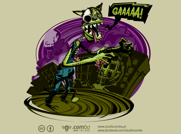 Vector Zombie Cat Vector Zombie Cat