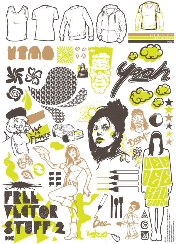 Download Vector Stuff Elements Illustrator Pack | Download Free ...