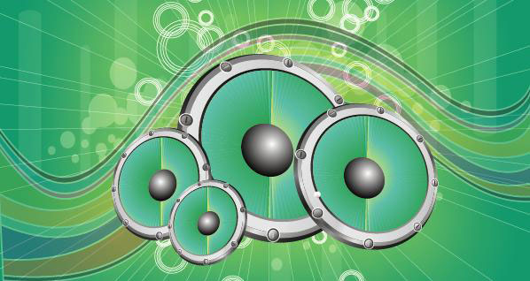 Sound Green Vector Sound Green Vector