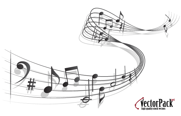 Vector Art Music Notes