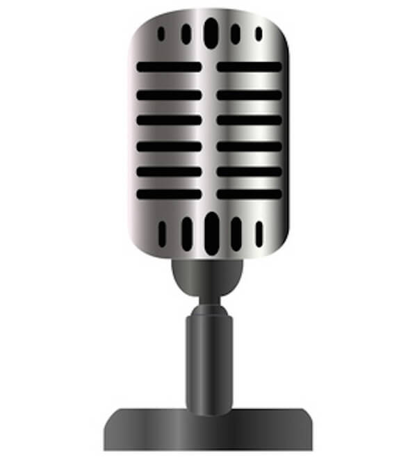 Vintage Microphone Vector Graphics