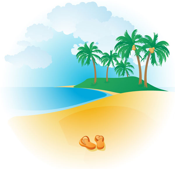 vintage beach clip art free - photo #29